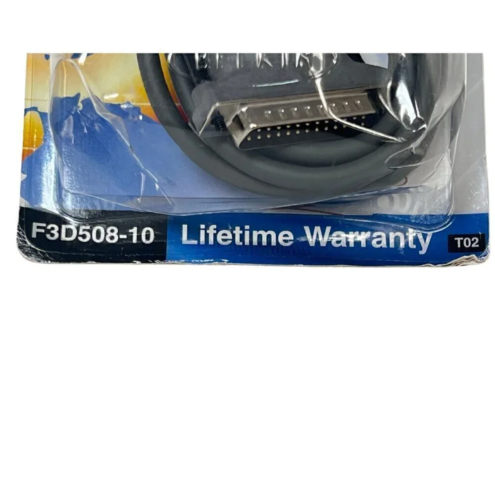 Belkin PC to PC Direct Cable Connection F3D508-10 DB25 Male to Male Parallel